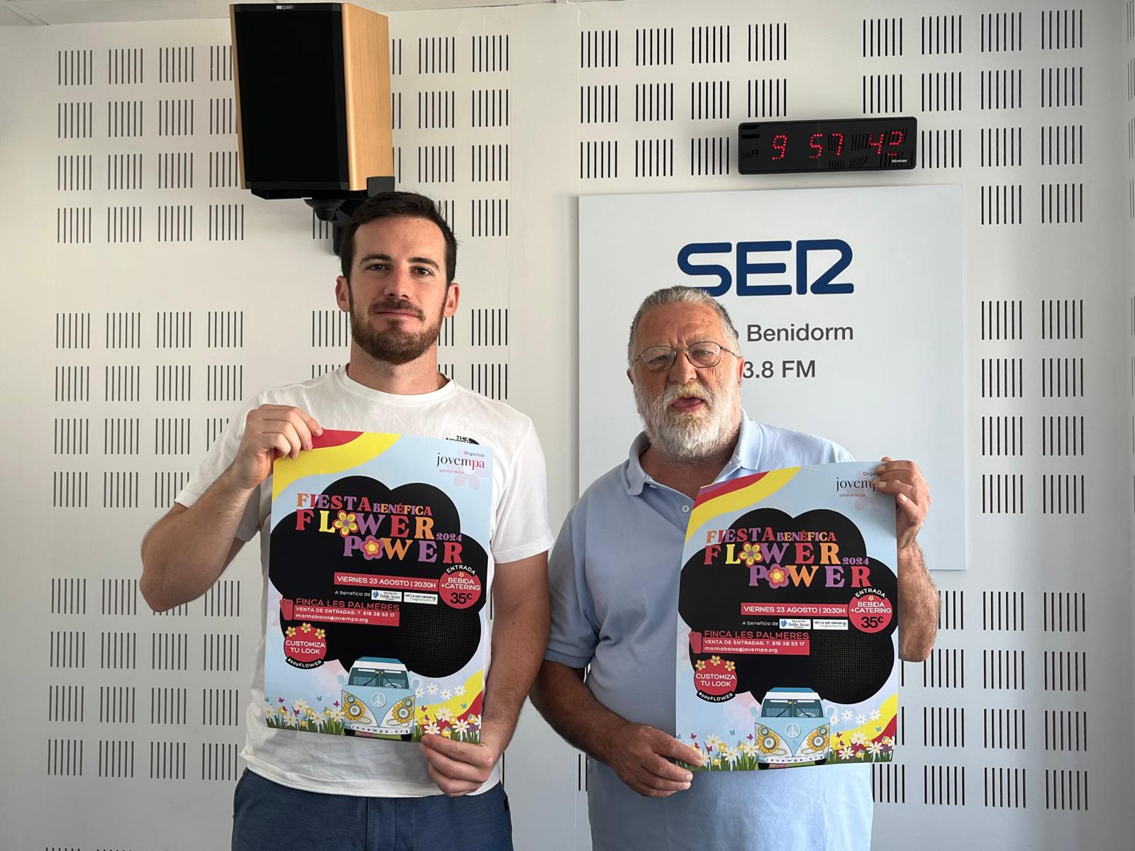 Benidorm recupera el «flower power»: vuelve la fiesta solidaria de Jovempa