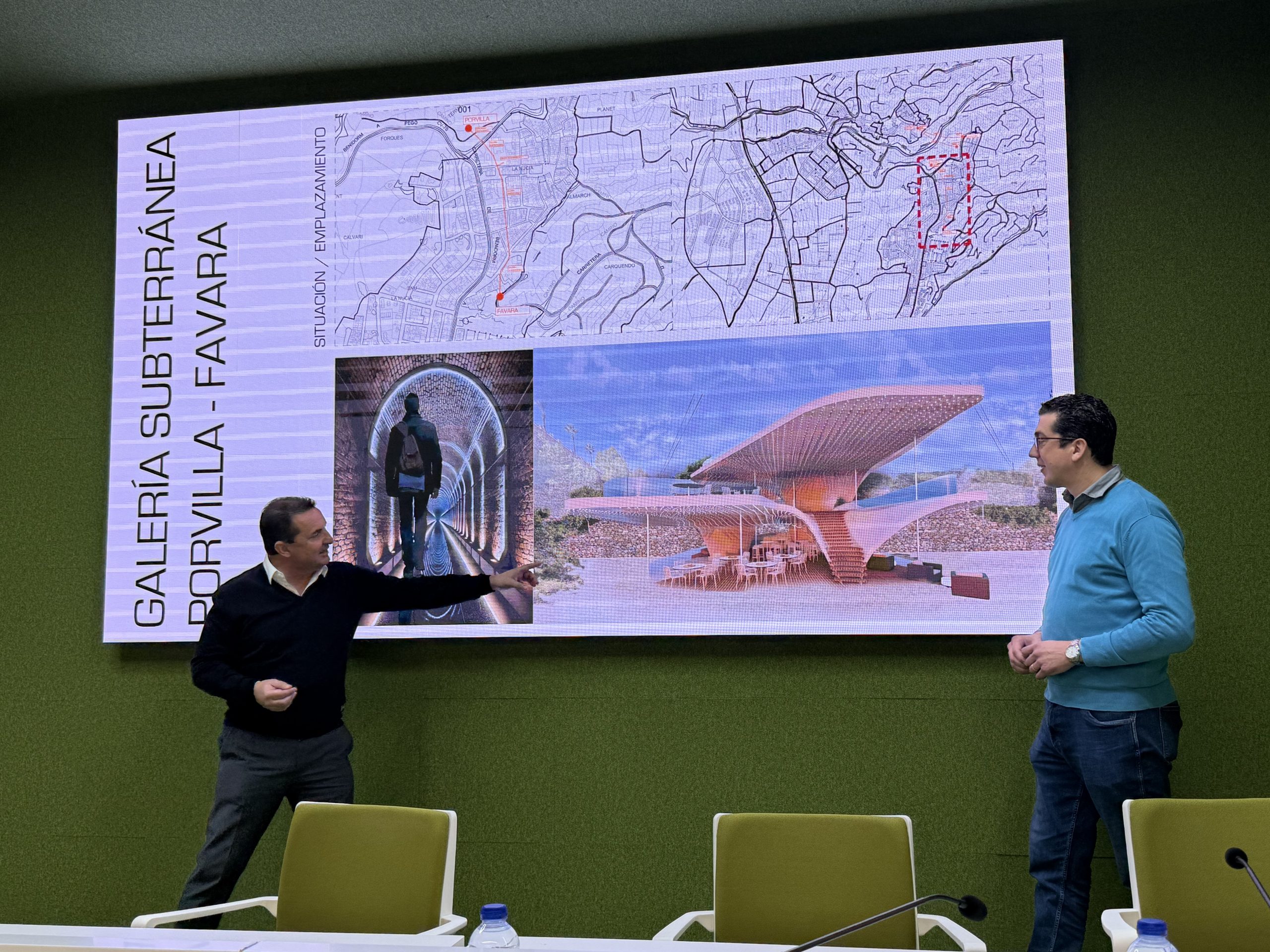 La Nucía y Polop unen fuerzas para pedir fondos europeos y recuperar la Ruta Patrimonial del Agua