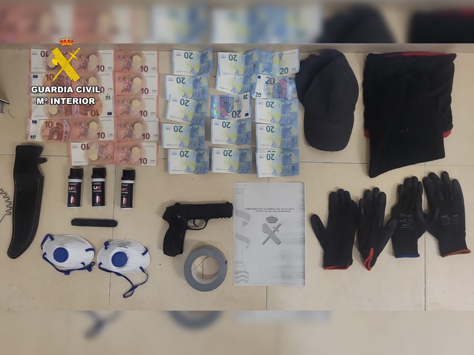 La Guardia Civil frustra un robo y un secuestro en Callosa d’En Sarria
