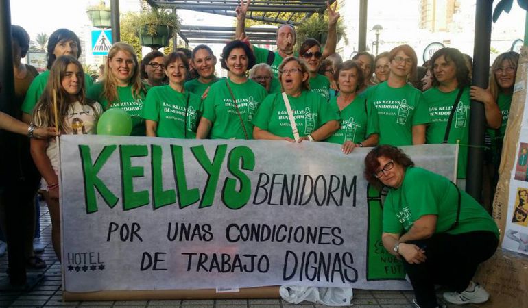 Las Kellys de Benidorm apoyan la huelga de hostelería de Tenerife y plantean trasladarla a todos los destinos turísticos saturados