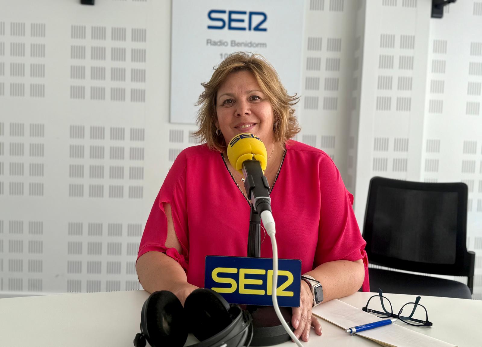 Mayte García repite al frente del PSOE de la Marina Baixa: «El presupuesto de la Generalitat es sangrante para la provincia»