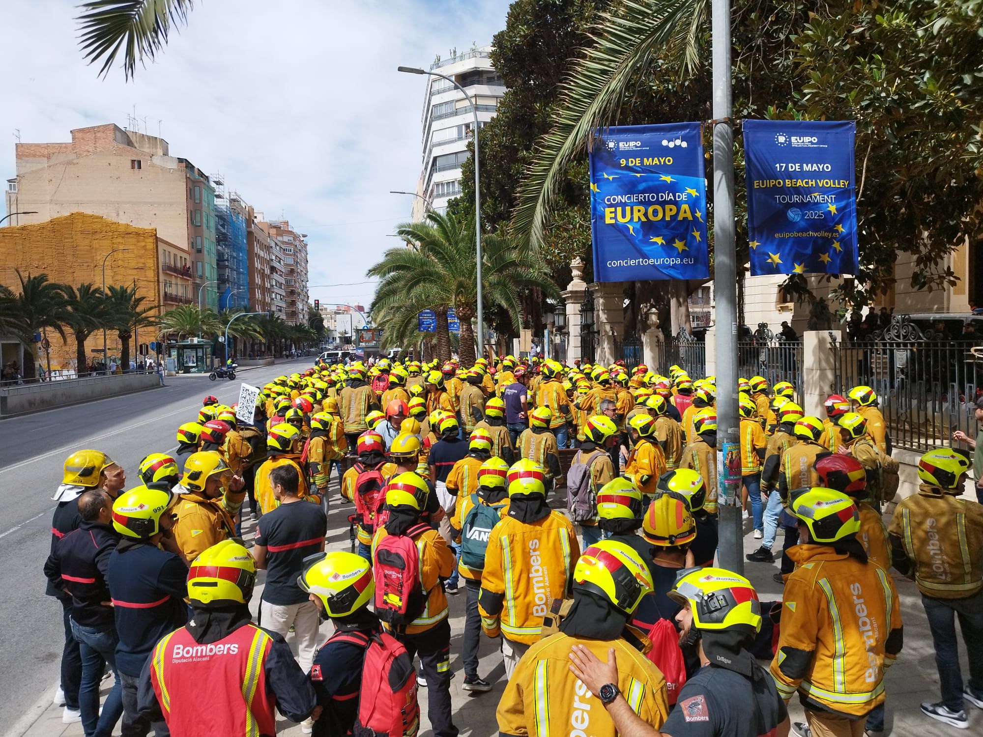 Principio de acuerdo entre la Diputación y el Consorcio de Bomberos