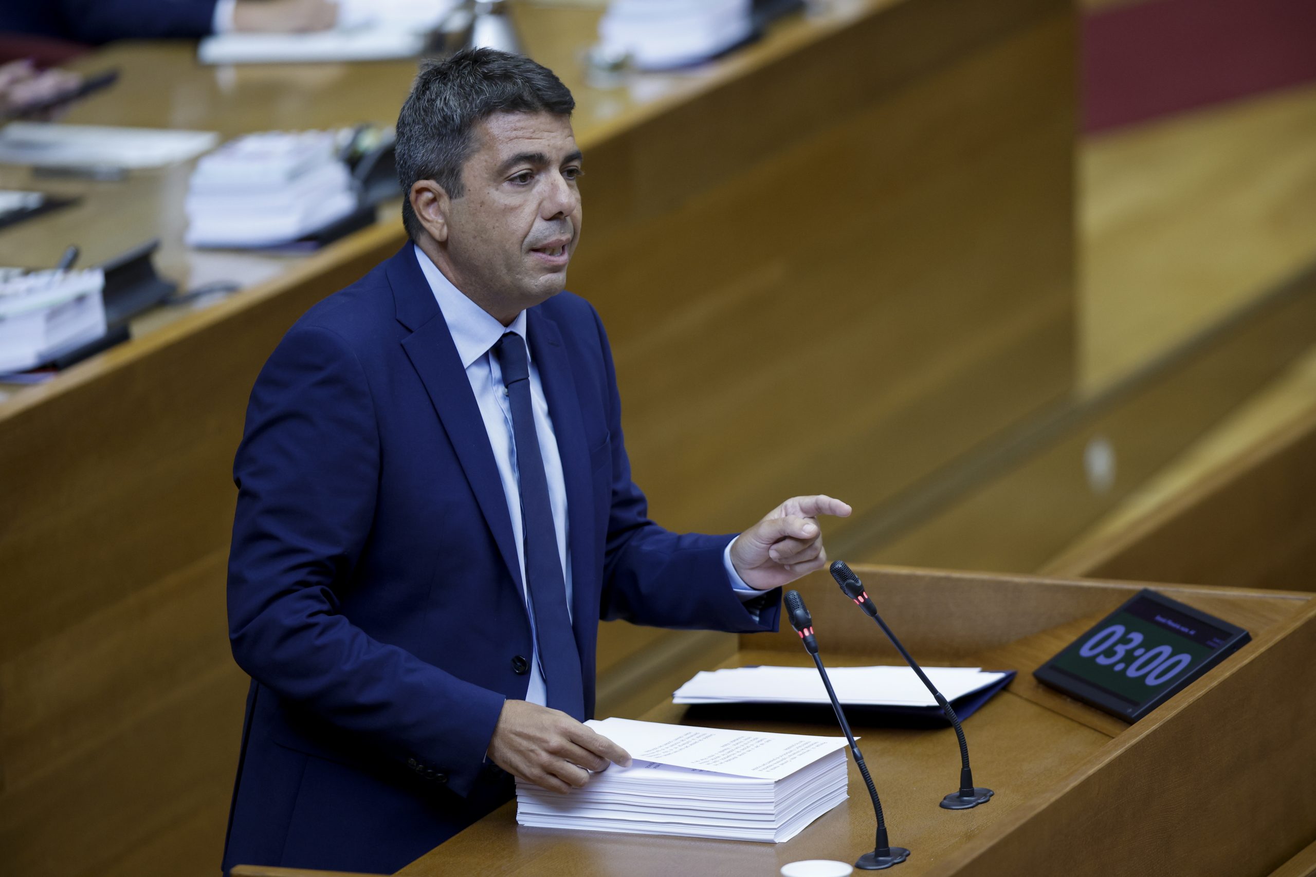 Benidorm, sin anuncios de Mazón durante el Debate de Política General