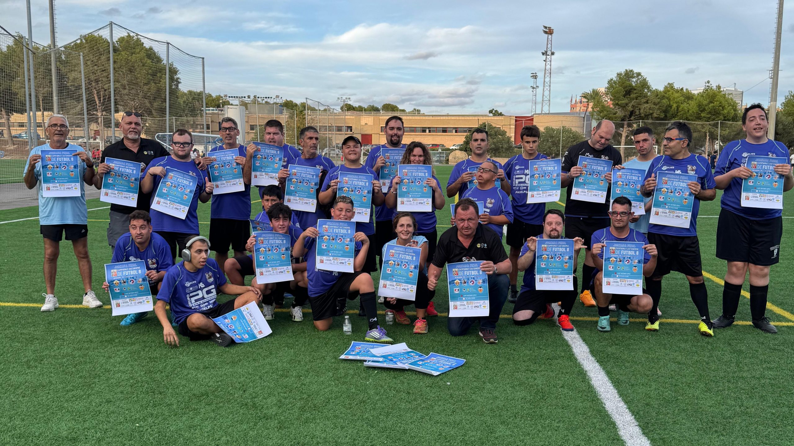 Benidorm acogerá la jornada final del Campionat Autonòmic de Futbol 8 adaptado