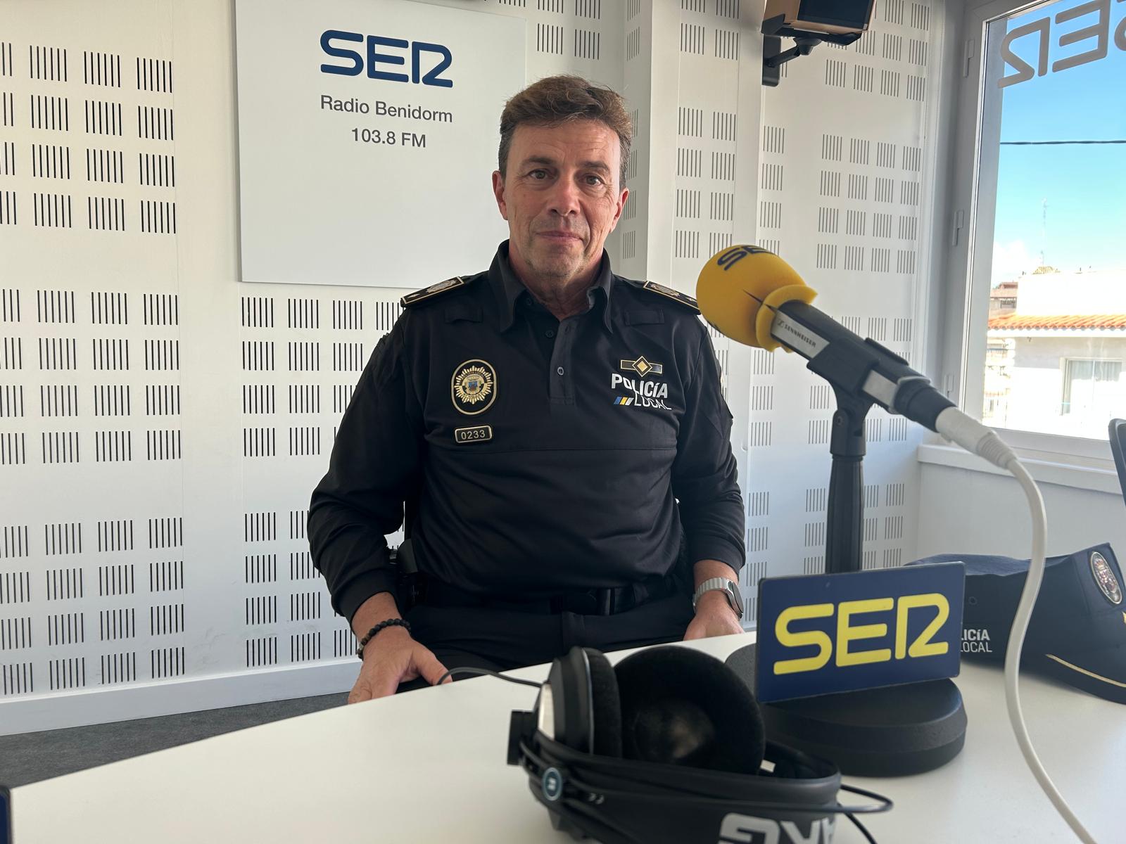 José Carlos Amorós, Comisario Jefe de la Policía Local: “Benidorm es una ciudad segura y podemos demostrarlo”
