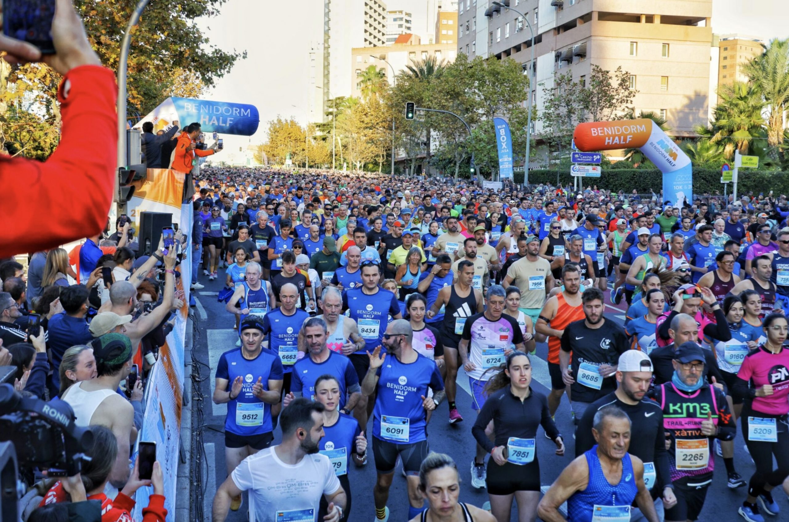 La Benidorm Half 2025 celebró un triplete de récords
