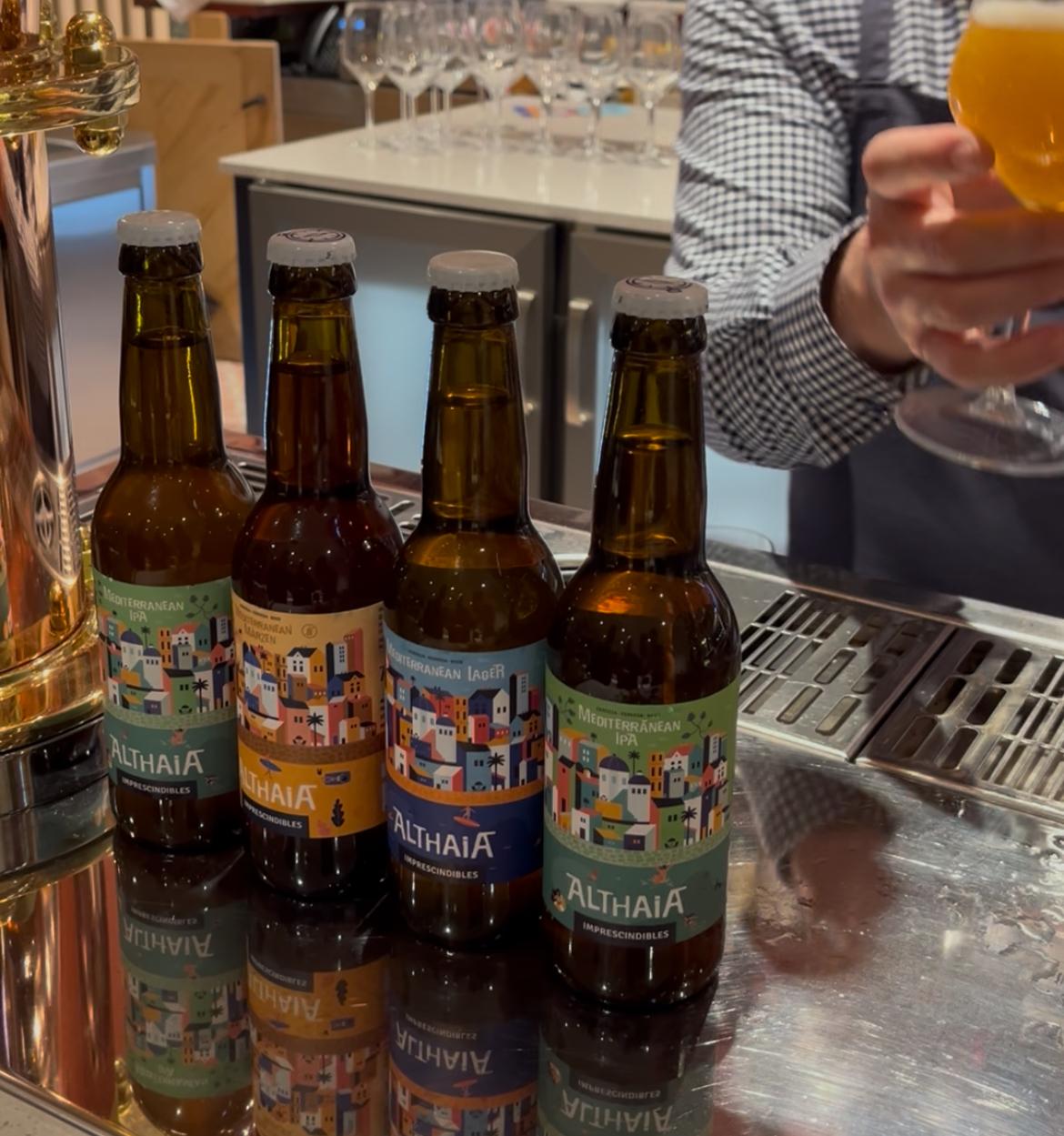 Cerveza artesanal para celebrar 11 años de Althaia y el premio a mejor Maestro Cervecero de España