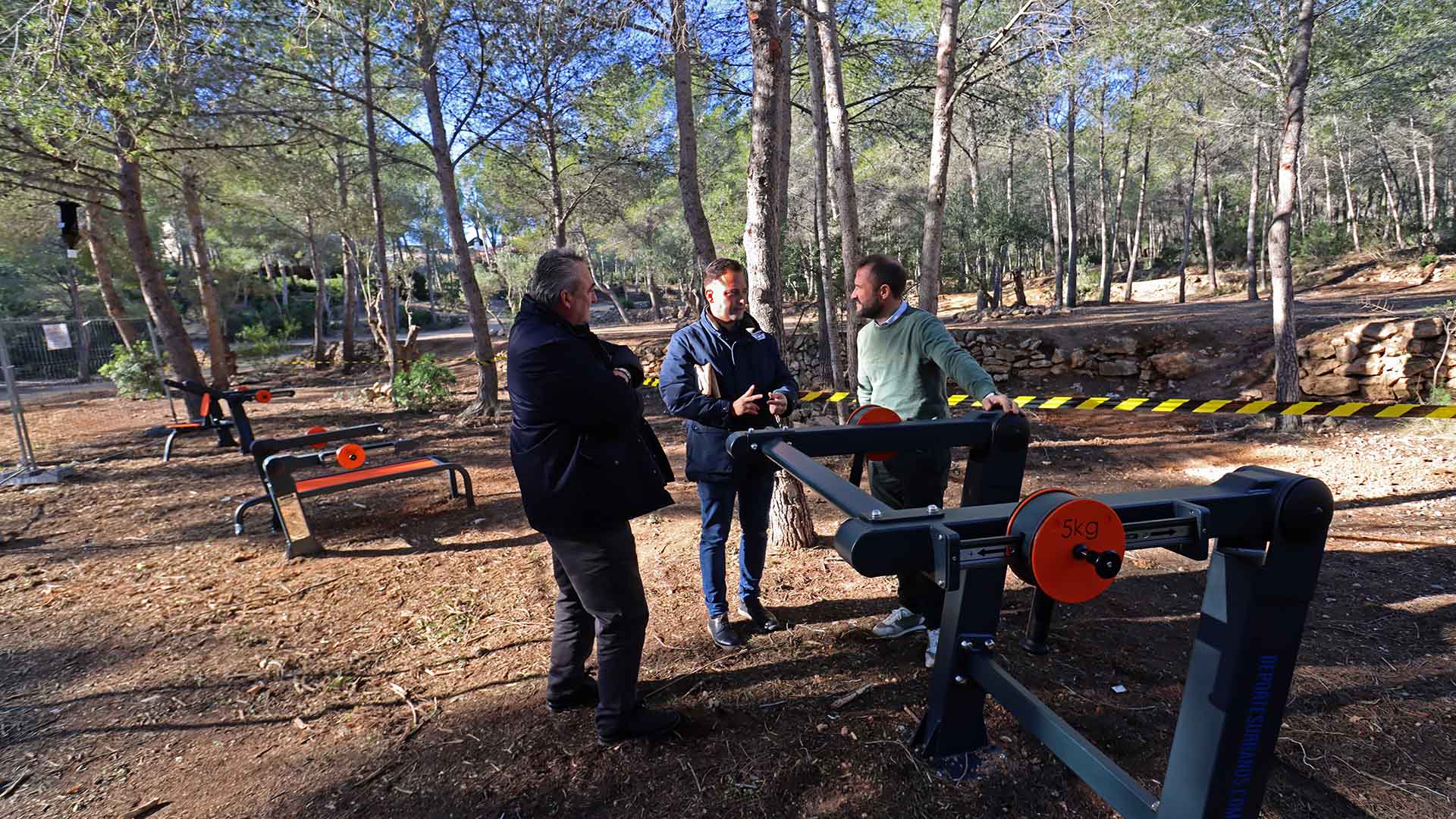 Benidorm incorpora un gimnasio al aire libre en el parque de El Moralet