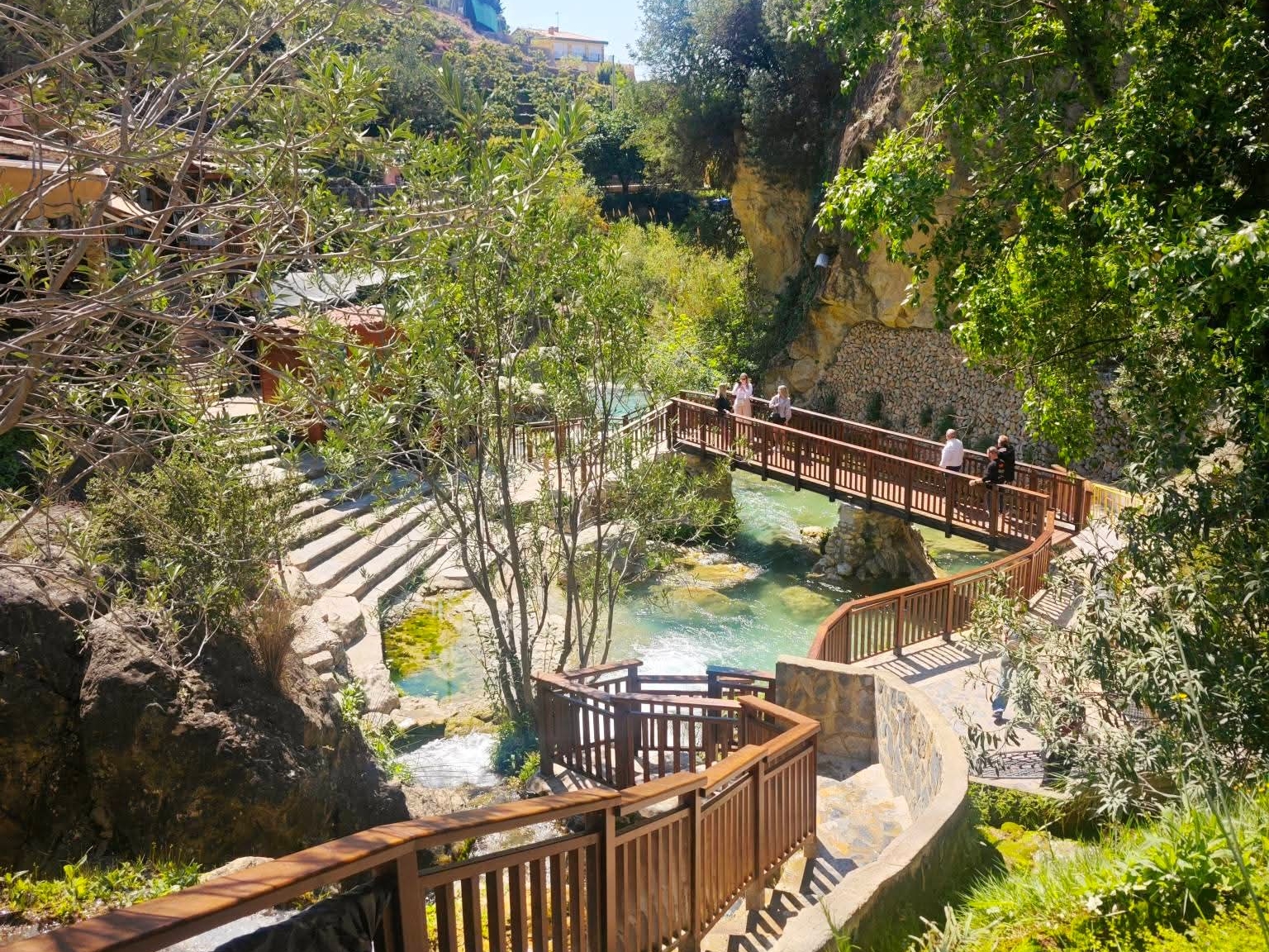 Las Fuentes del Algar se ponen a punto para la Semana Santa
