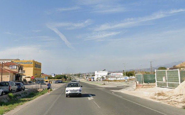Transportes cede a Villajoyosa la carretera N-332A entre el Tanatorio y La Cala