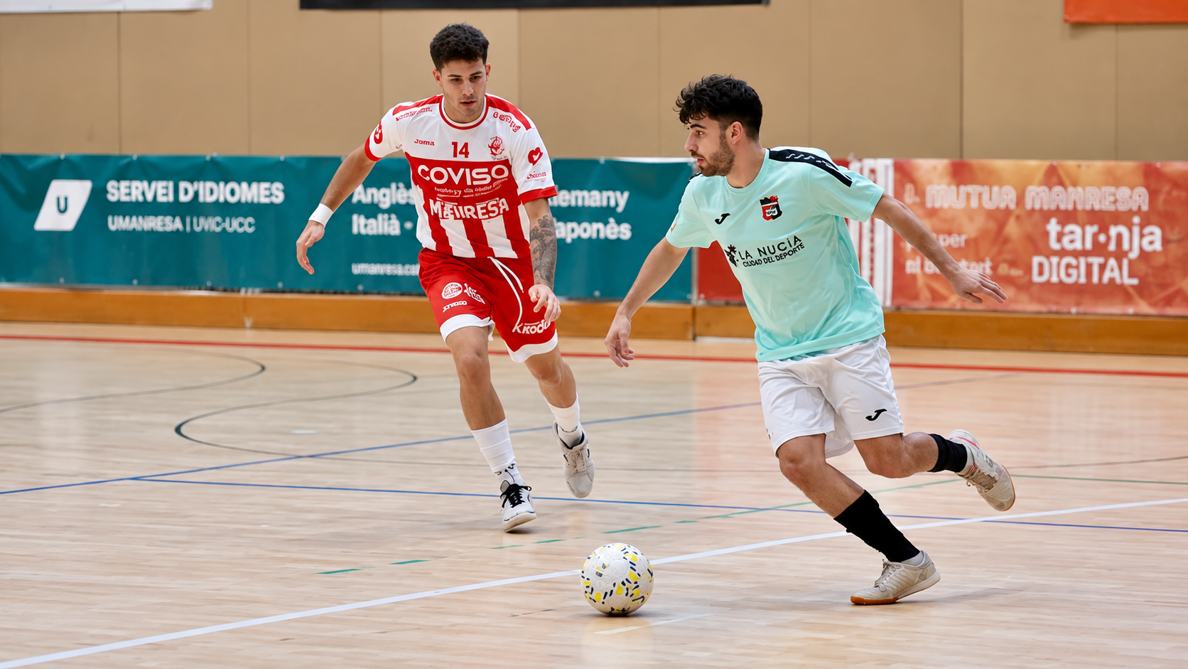 El Sporting La Nucía se sacude los miedos con un triunfo en Manresa
